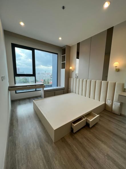 bedroom of Ideo Mobi Sukhumvit 66