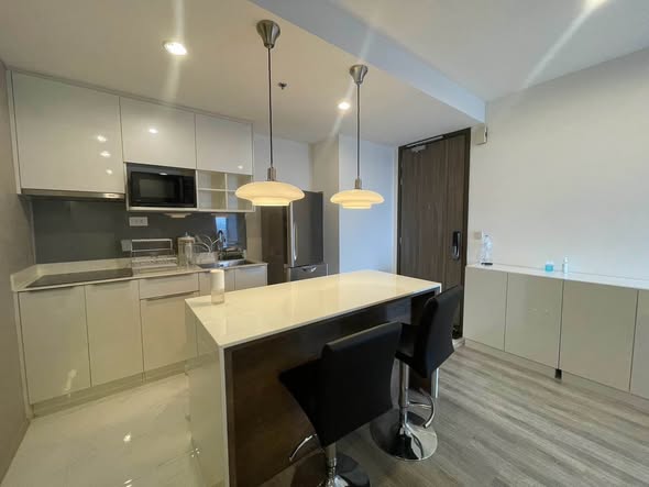kitchen of Ideo Mobi Sukhumvit 66