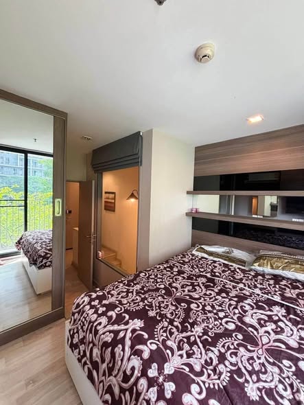 bedroom of Ideo Mobi Sukhumvit 81