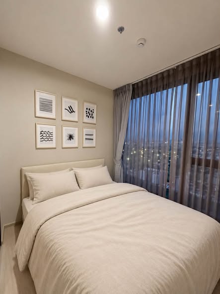 bedroom of Ideo Mobi Sukhumvit Eastpoint