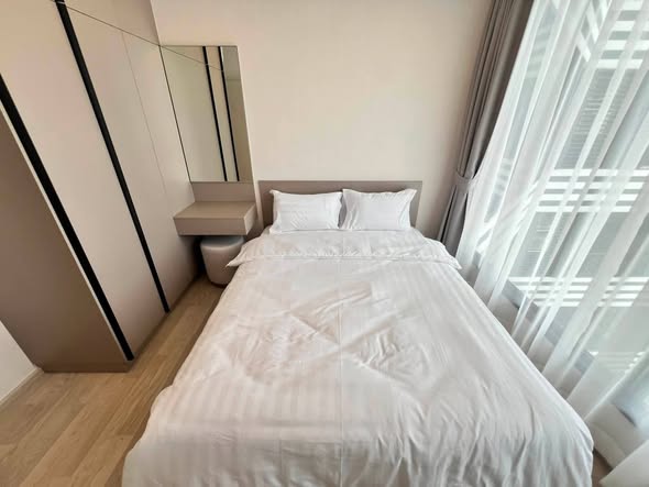 bedroom of Ideo Mobi Sukhumvit Eastpoint