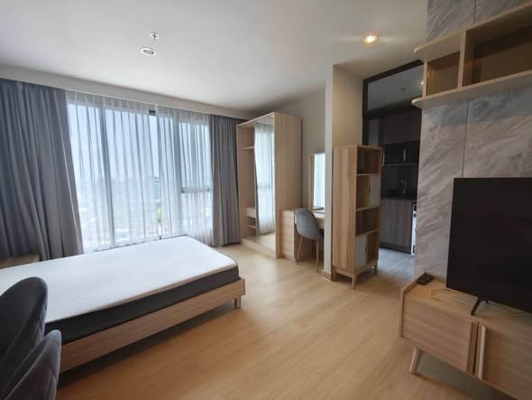 bedroom of Ideo Mobi Sukhumvit Eastpoint