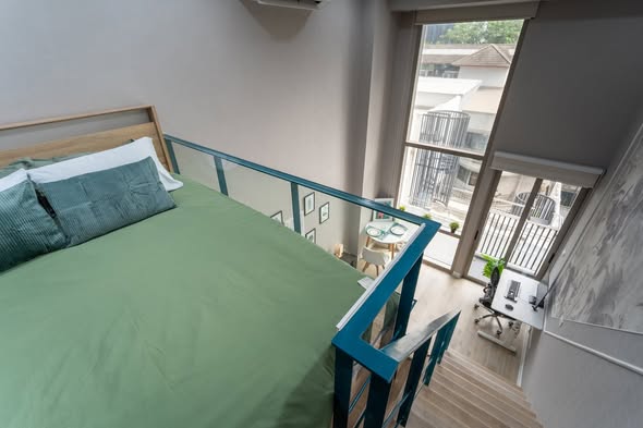 bedroom of Ideo Morph 38