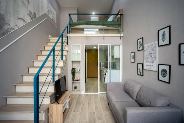 living room and room interior of Ideo Morph 38