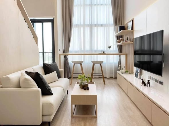 living room of Ideo New Rama 9