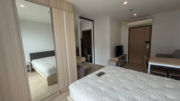 bedroom and room interior of Ideo O2 – Building A