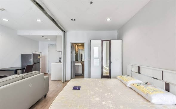 bedroom of Ideo Q Ratchathewi
