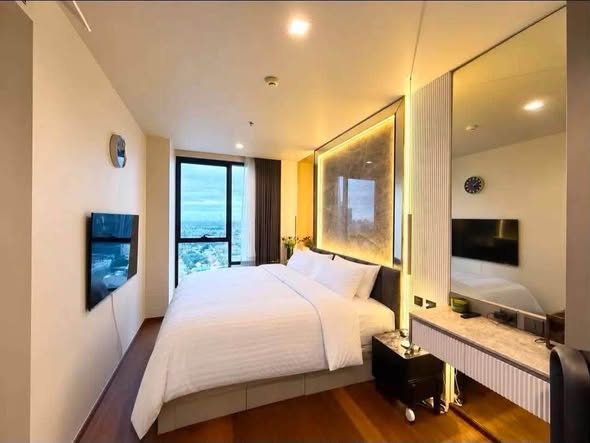 bedroom of Ideo Q Sukhumvit 36