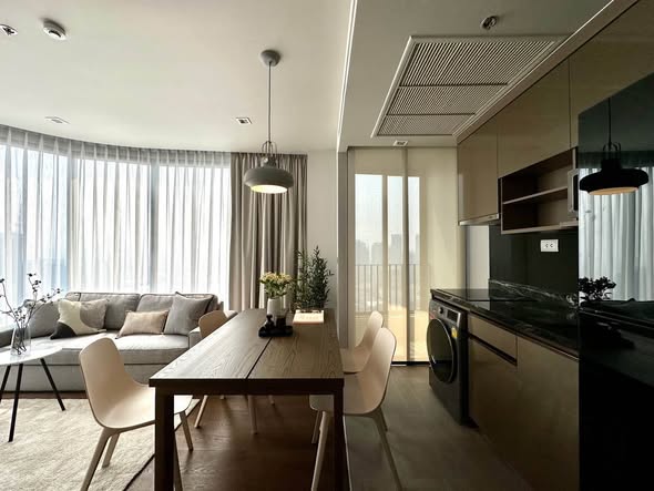 living room of Ideo Q Sukhumvit 36