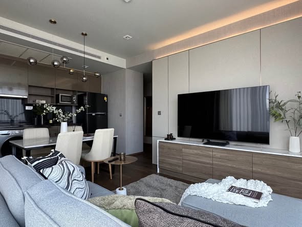 living room of Ideo Q Sukhumvit 36