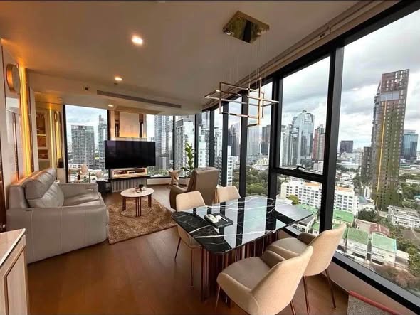 living room of Ideo Q Sukhumvit 36