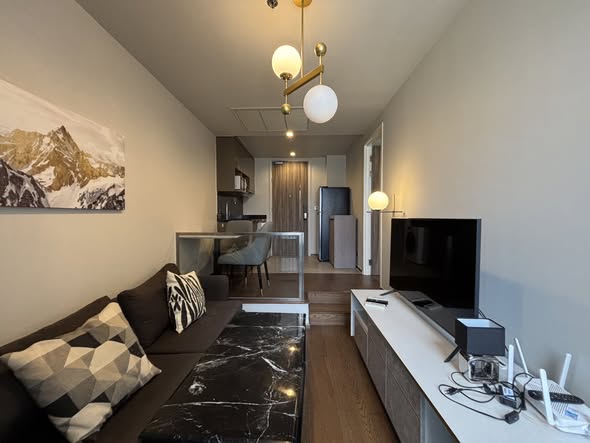 living room of Ideo Q Sukhumvit 36