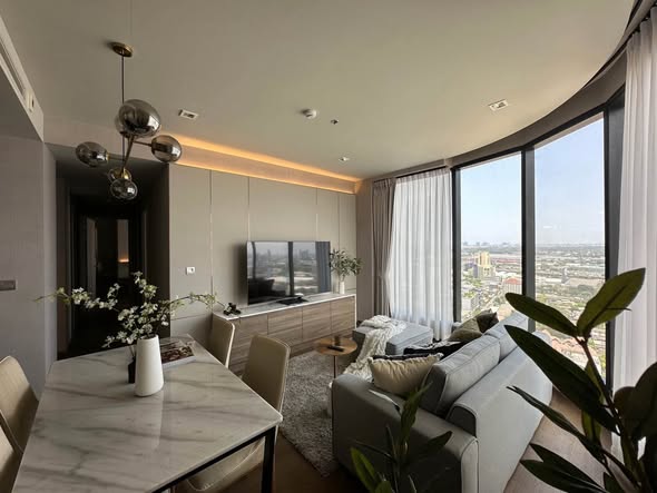living room of Ideo Q Sukhumvit 36