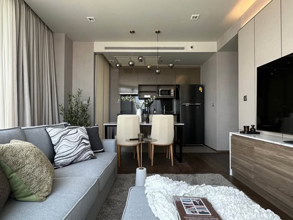 living room of Ideo Q Sukhumvit 36