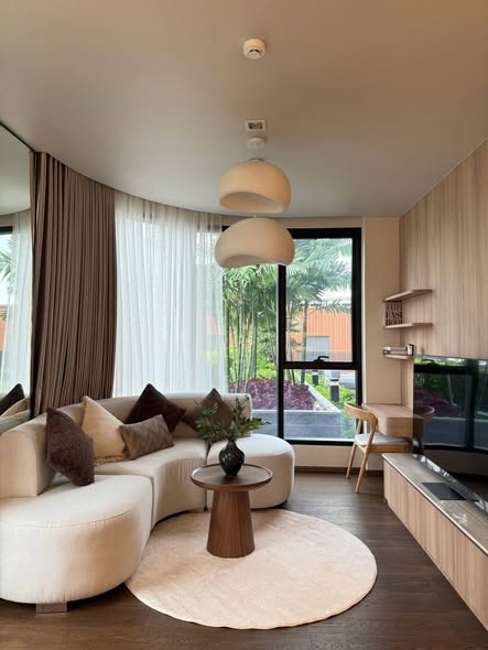 living room of Ideo Q Sukhumvit 36