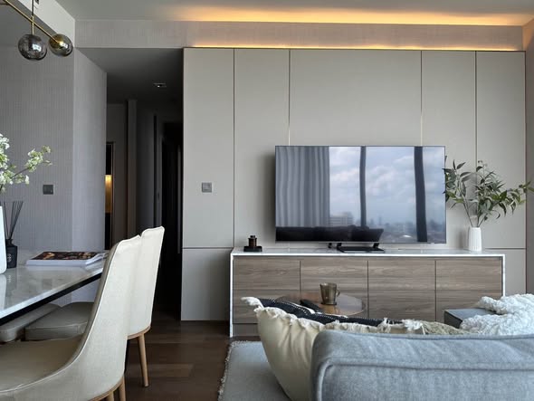 living room of Ideo Q Sukhumvit 36