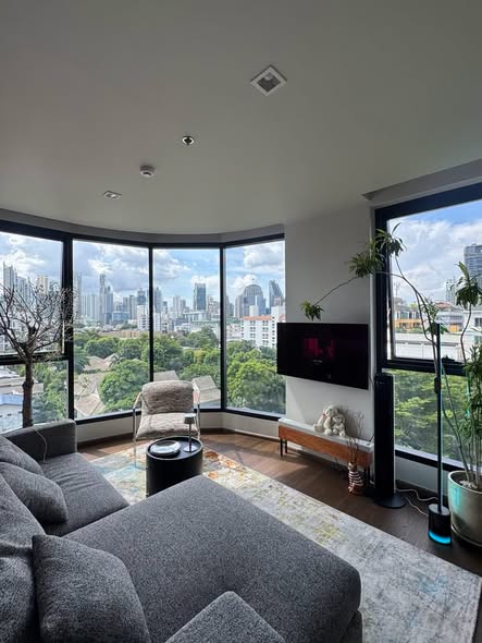 living room of Ideo Q Sukhumvit 36