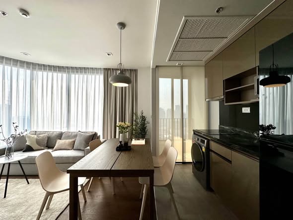 living room of Ideo Q Sukhumvit 36