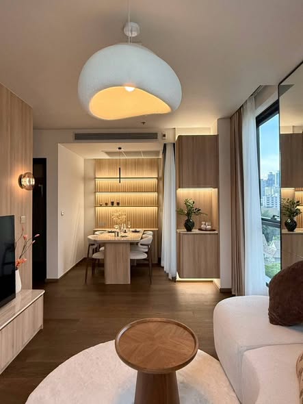 living room of Ideo Q Sukhumvit 36