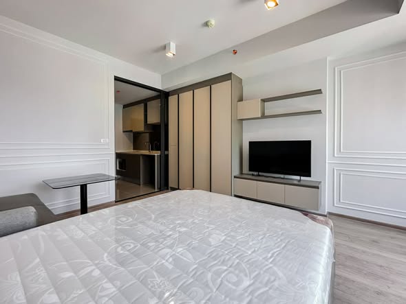 bedroom of IDEO Rama9 – Asoke