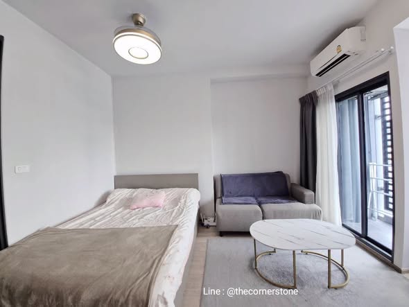 bedroom of IDEO Rama9 – Asoke