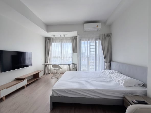 bedroom of IDEO Rama9 – Asoke