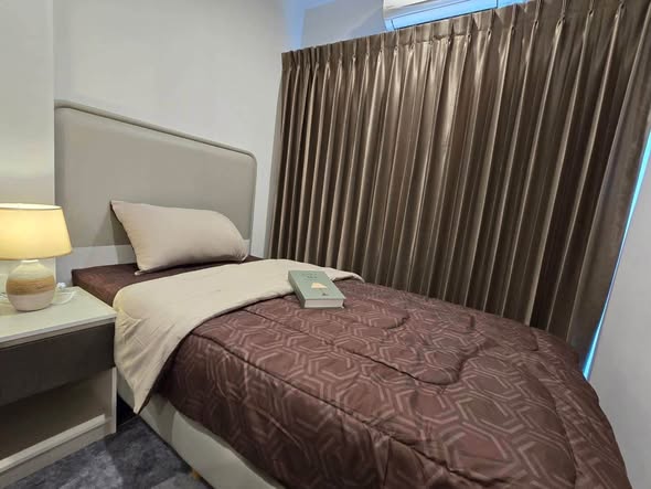 bedroom of IDEO Rama9 – Asoke