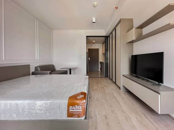 bedroom of IDEO Rama9 – Asoke