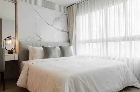bedroom of IDEO Rama9 – Asoke