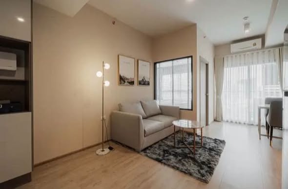 bedroom and living room of IDEO Rama9 – Asoke