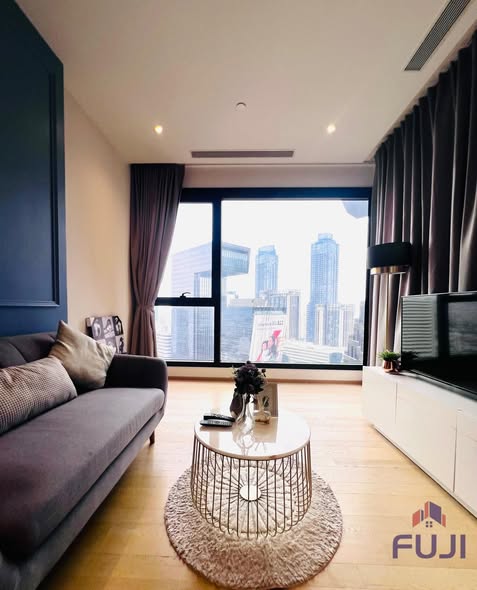 living room of IDEO Rama9 – Asoke