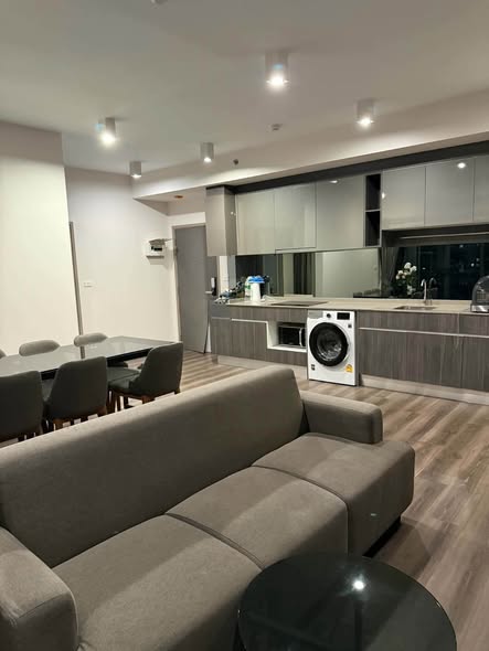 living room of IDEO Rama9 – Asoke