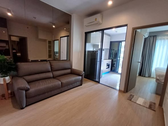 living room and bedroom and room interior of IDEO Rama9 – Asoke