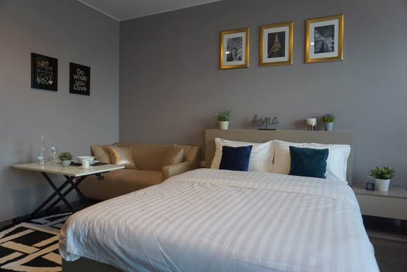 bedroom of Ideo Sukhumvit 93