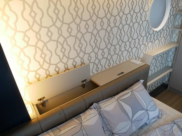 bedroom and bathroom of Ideo Sukhumvit 93