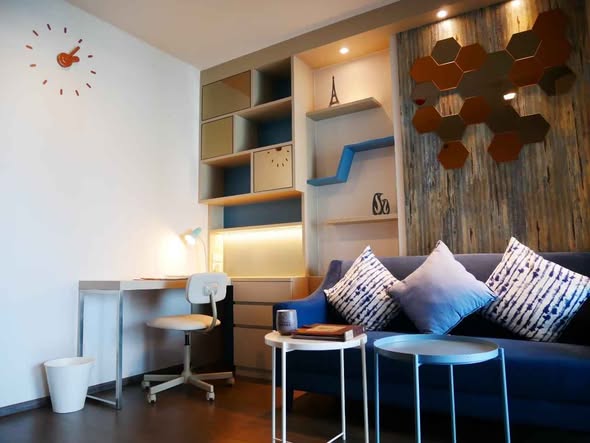 living room of Ideo Sukhumvit 93
