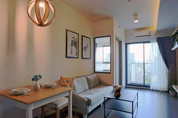 living room of Ideo Sukhumvit 93