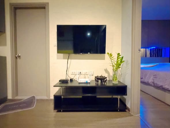 living room and bedroom and room interior of Ideo Sukhumvit 93