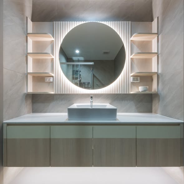 bathroom of IDEO Sukhumvit Rama 4 ไอดีโอ สุขุมวิท-พระราม 4