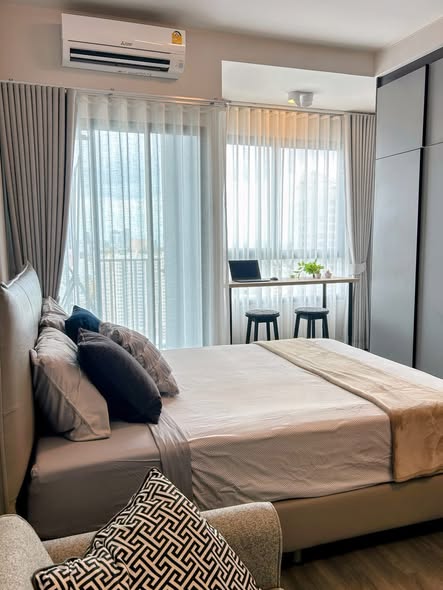 bedroom of IDEO Sukhumvit Rama 4 ไอดีโอ สุขุมวิท-พระราม 4