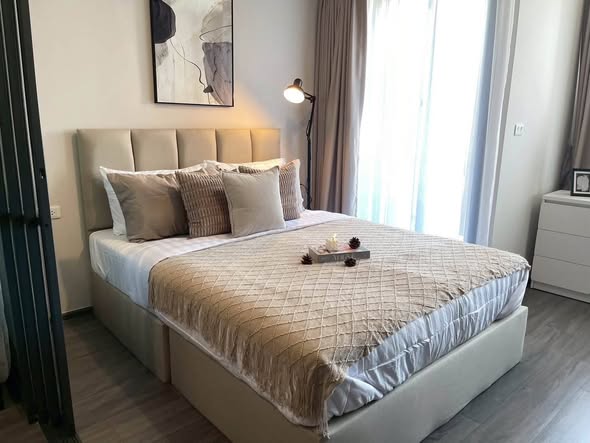 bedroom of IDEO Sukhumvit Rama 4 ไอดีโอ สุขุมวิท-พระราม 4