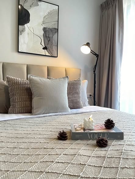 bedroom of IDEO Sukhumvit Rama 4 ไอดีโอ สุขุมวิท-พระราม 4