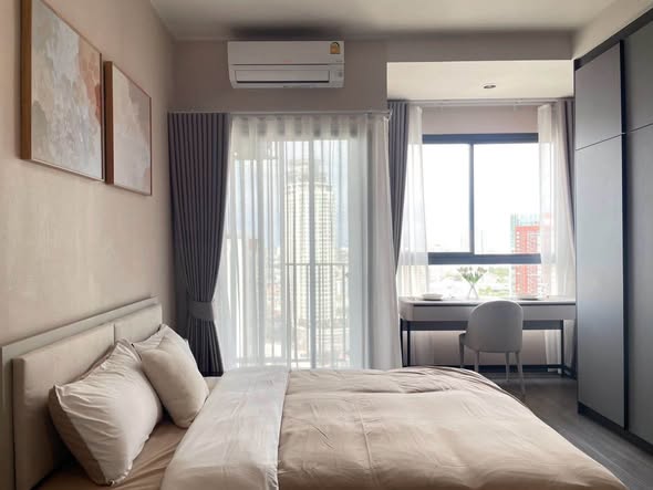 bedroom of IDEO Sukhumvit Rama 4 ไอดีโอ สุขุมวิท-พระราม 4