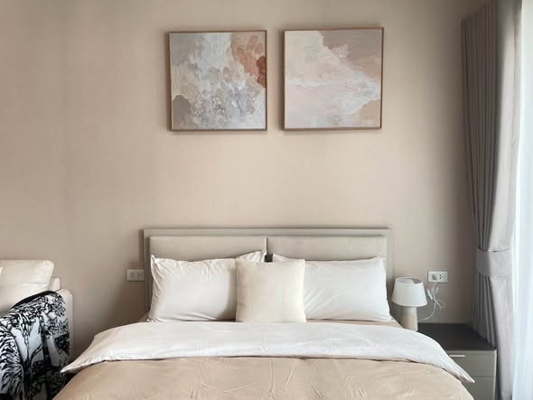 bedroom of IDEO Sukhumvit Rama 4 ไอดีโอ สุขุมวิท-พระราม 4