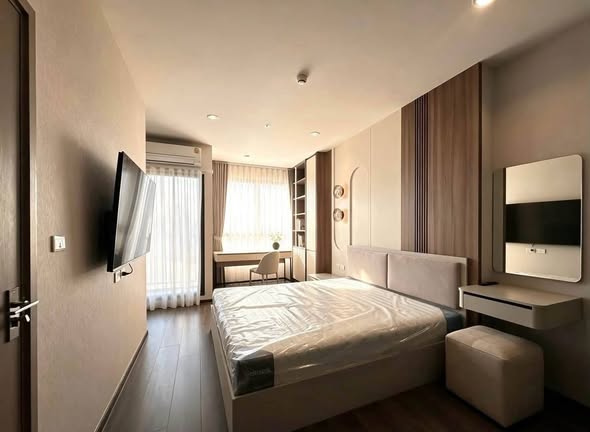 bedroom of IDEO Sukhumvit Rama 4 ไอดีโอ สุขุมวิท-พระราม 4