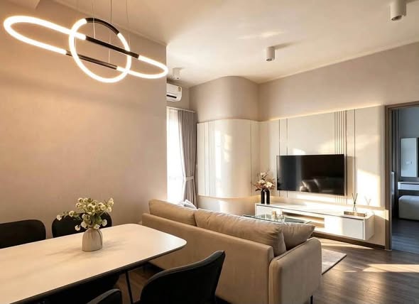 living room of IDEO Sukhumvit Rama 4 ไอดีโอ สุขุมวิท-พระราม 4