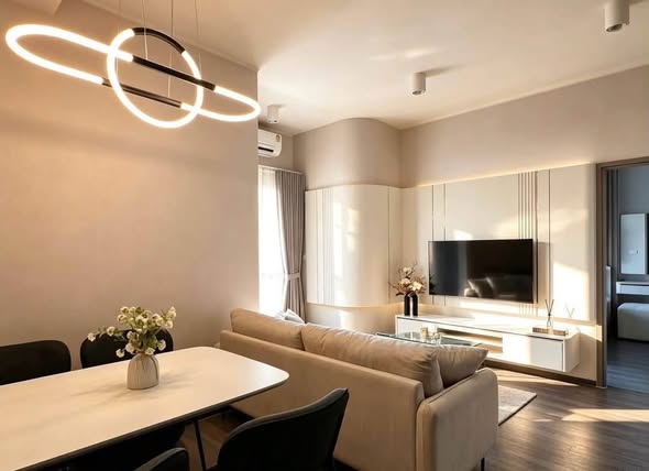 living room of IDEO Sukhumvit Rama 4 ไอดีโอ สุขุมวิท-พระราม 4