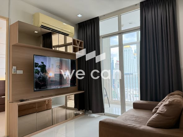 living room and bedroom and room interior of Ideo Verve Ratchaprarop