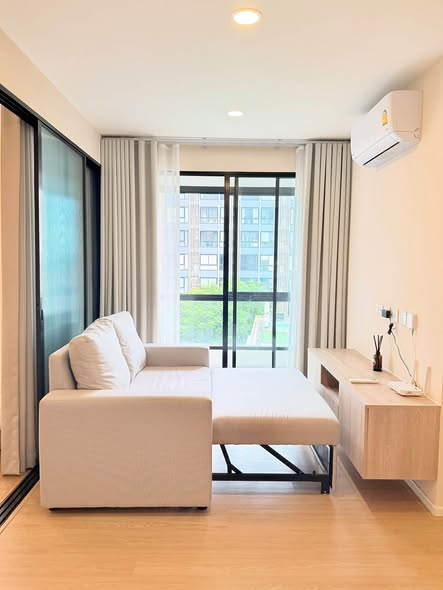 living room and bedroom and room interior of IKON SUKHUMVIT 77 CONDOMINIUM