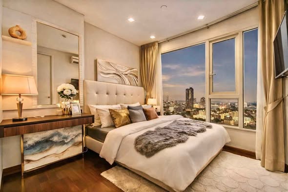 bedroom of IVY THONGLOR